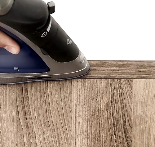 Miniatura 4 de Edge Supply Rollo de nogal de 2" x 25' sin pegar, bandas de borde de chapa de madera, planchar con adhesivo termofusible, cinta de madera flexible