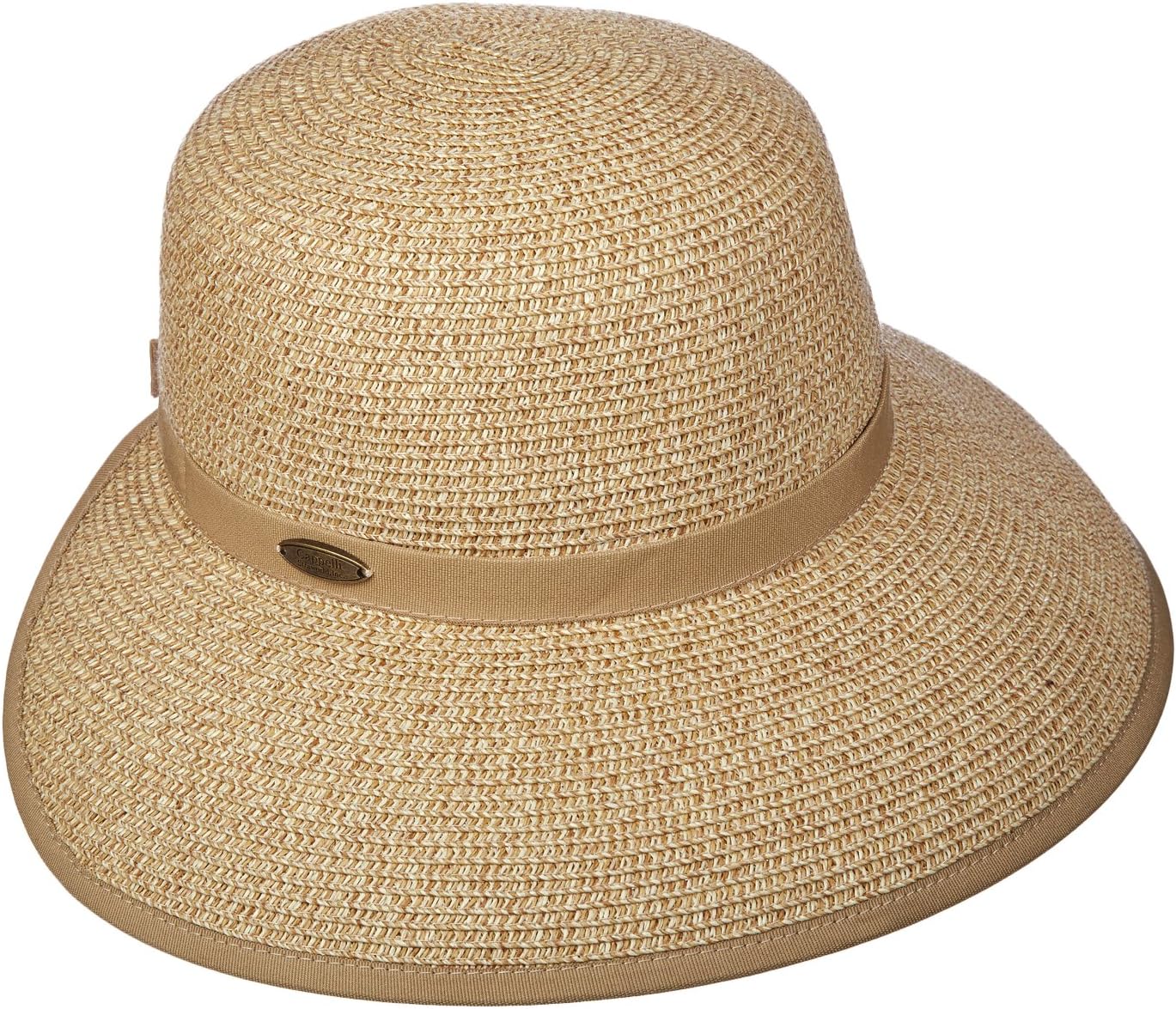 Cappelli Women's Paper Braid Face Saver Sun Visor HAT