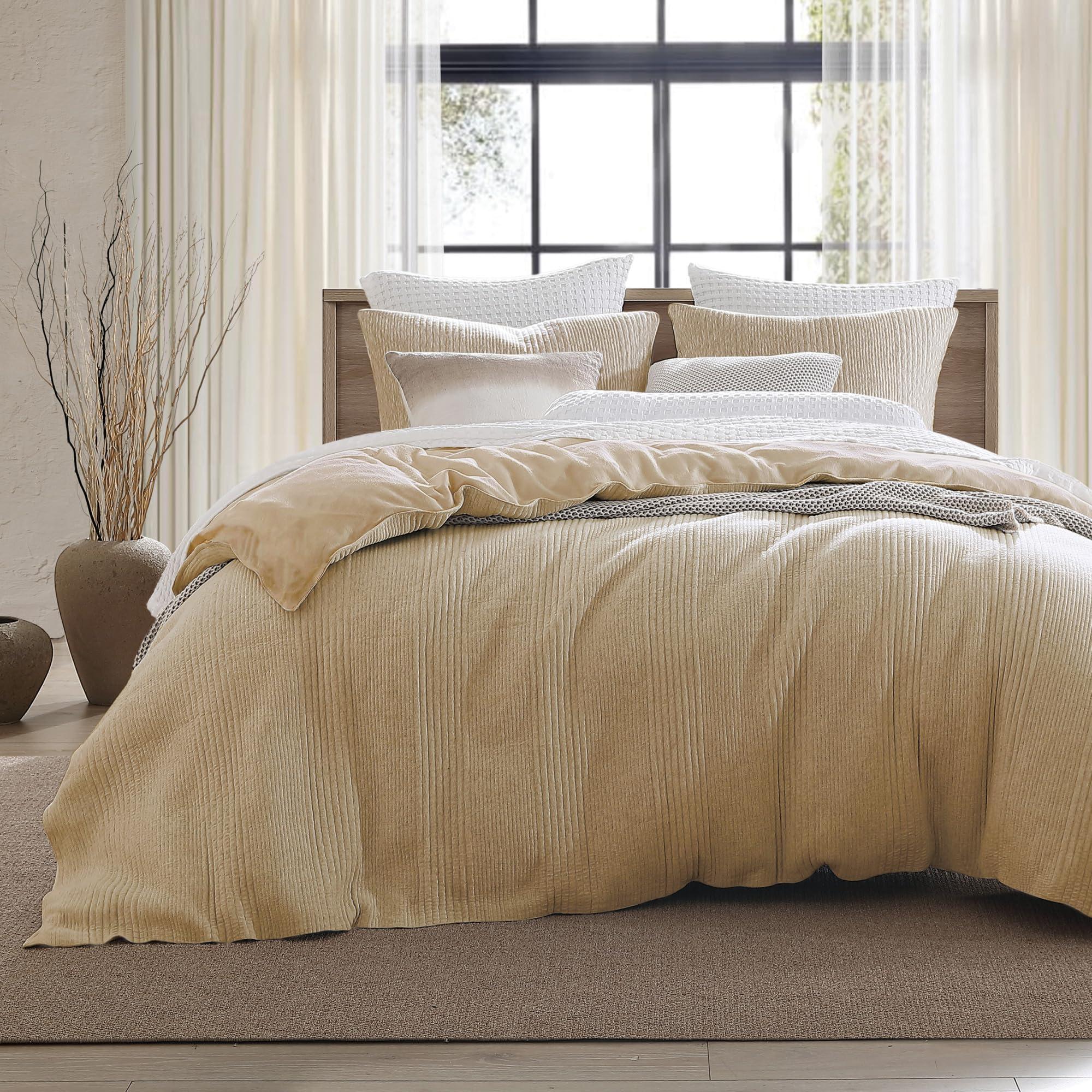 Amazon.com: DKNY Pure Duvet Cover Set - Full/Queen, Soft Jersey