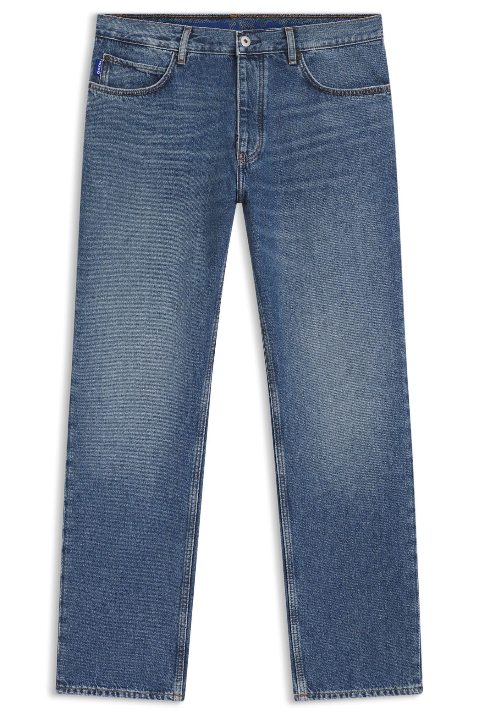 Hugo Men's Blue Jonah Navy Jeans in Size 34 R, Sports Direct