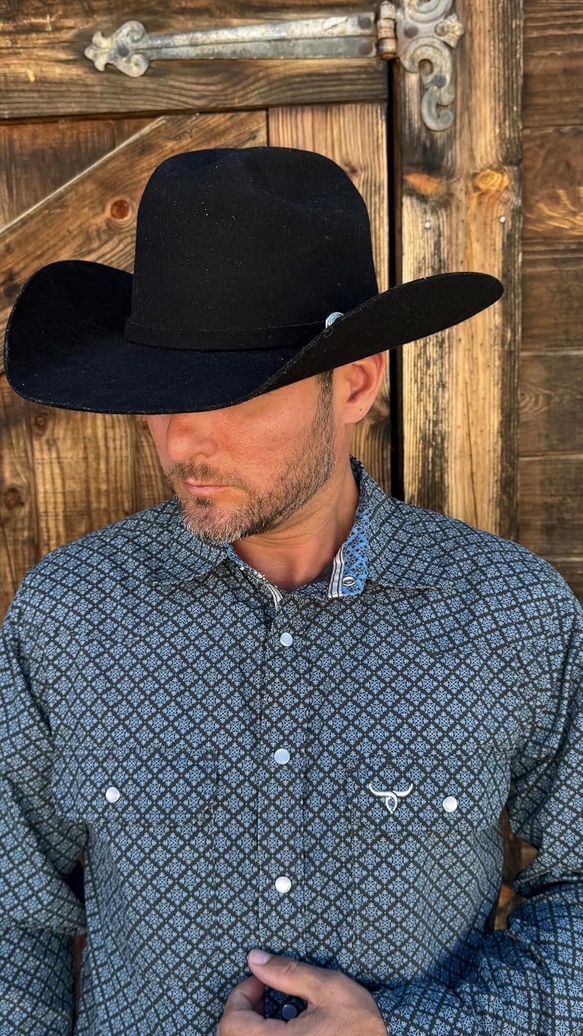 Drover Cowboy Threads Men's Long Sleeve, Signature Series Shirt