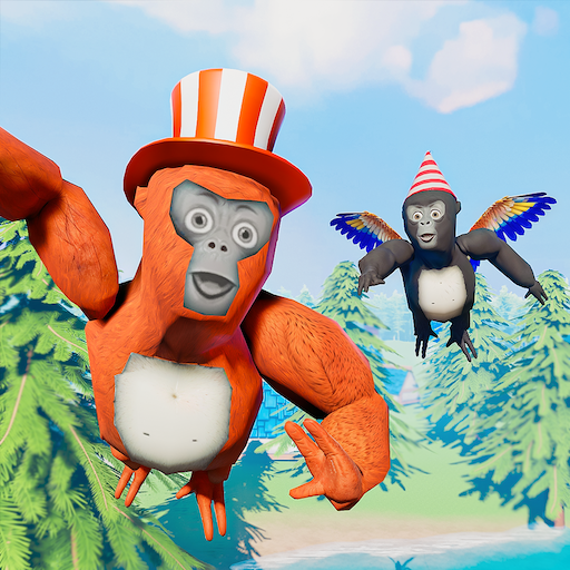 I Am Crazy Monkey Simulator - Gorilla Chaos Tag Game - Apes City Chaos Survival 3D