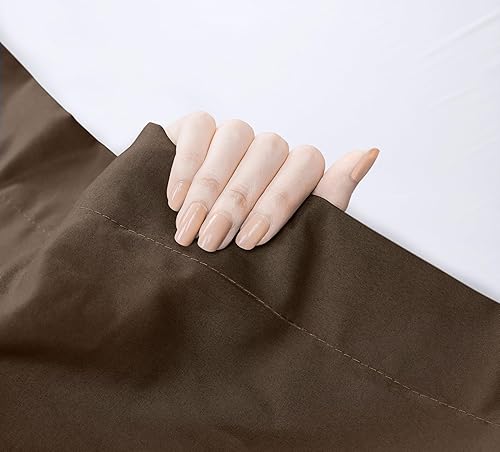 Miniatura 213 de Utopia Bedding Sábana encimera – 1 paquete (individual, azul marino) – Tela de microfibra cepillada suave – Sábana superior resistente al