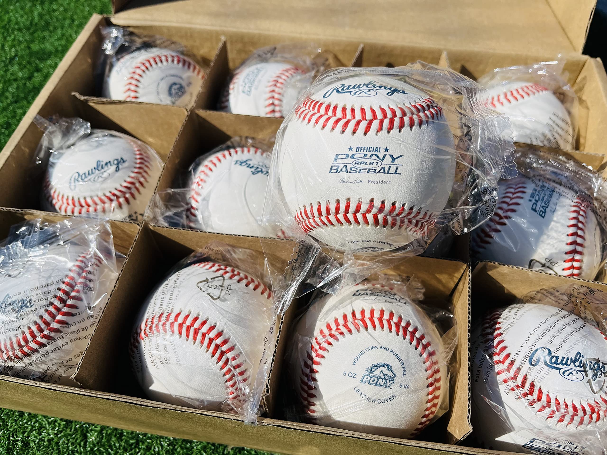 Rawlings Pony League Baseball, Wettkampfqualität, RPLB1, Jugend/14U, mehrere Zähloptionen