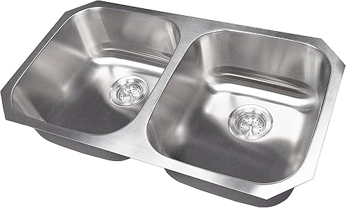 Miniatura 3 de MSI Fregadero y colador de cocina de acero inoxidable de calibre 16 5050 de 29.9in