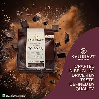 Callebaut 70-30-38 extra dark chocolate 400 g