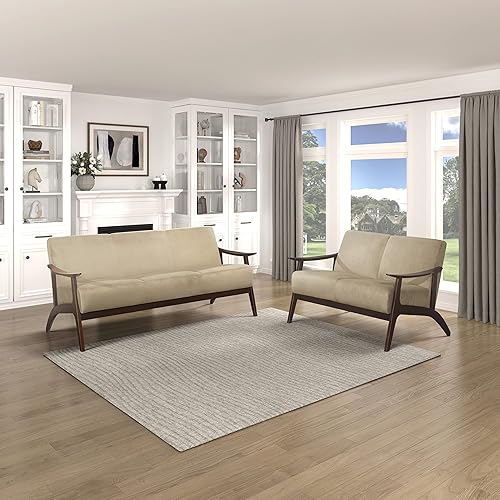 Miniatura 85 de Lexicon Savry - Silla decorativa con brazo de madera de tela de 29 pulgadas de ancho, color naranja Naranja,Marrón claro,Gris