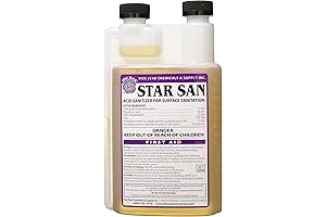 Star San Acid Sanitizer: Ensure Surface Sanitation with Star San's Acid Sanitizer