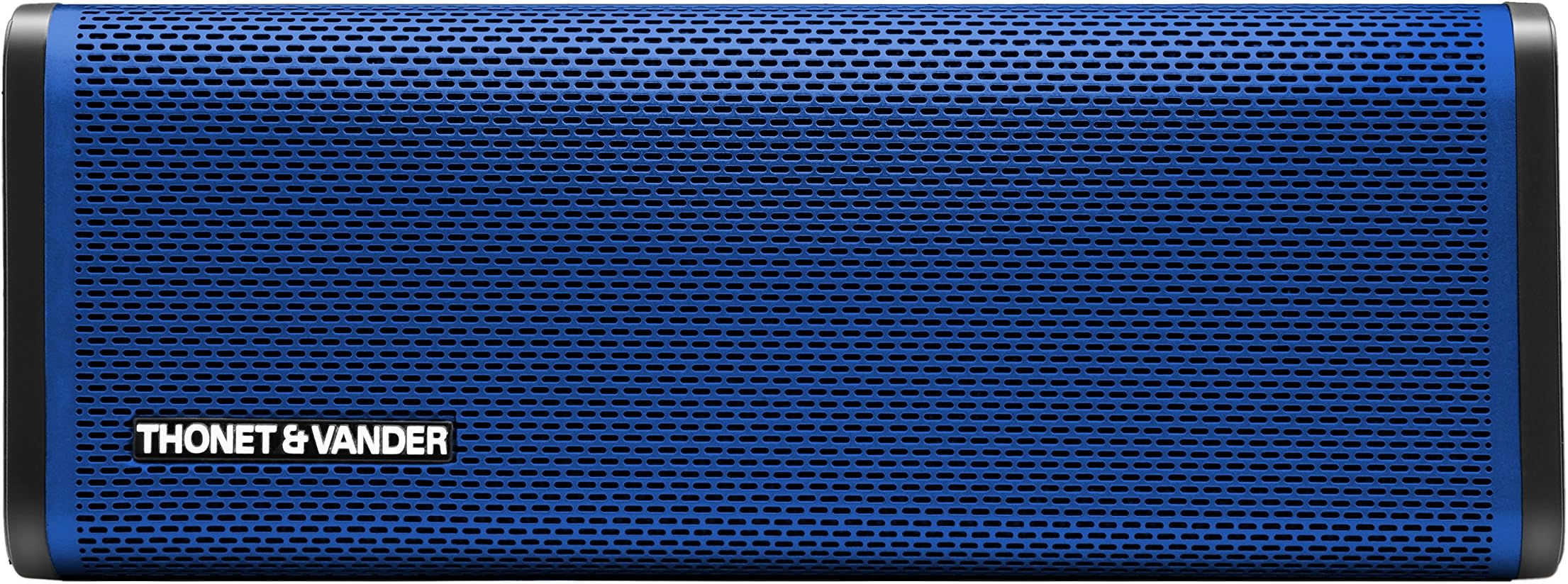 Thonet and Vander Frei Portable Bluetooth Speaker with Enhanced Bass (50 Peak Watts) Wireless / Impact Resistant / IPX4 - 8 Hr Battery Life (German Engineered) Blue
