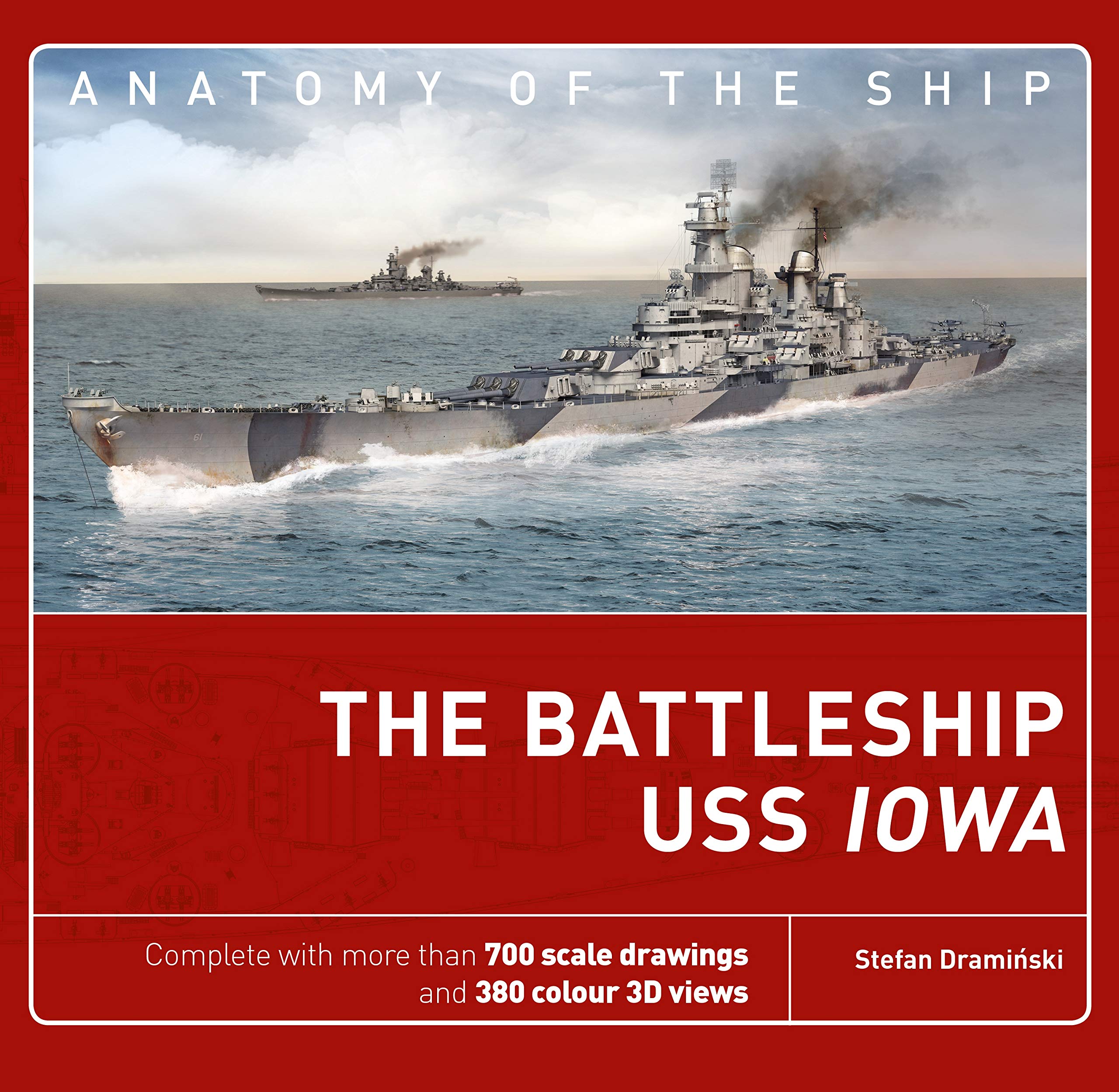 Livre USS Iowa Anatomy of The Ship monographie de référence en anglais