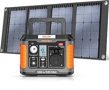 ✨ソーラーパネル付き✨ポータブル電源 177Wh/300W 小型 災害 防災 ✨ソーラーパネル付き✨ポータブル電源 177Wh/300W 小型 災害