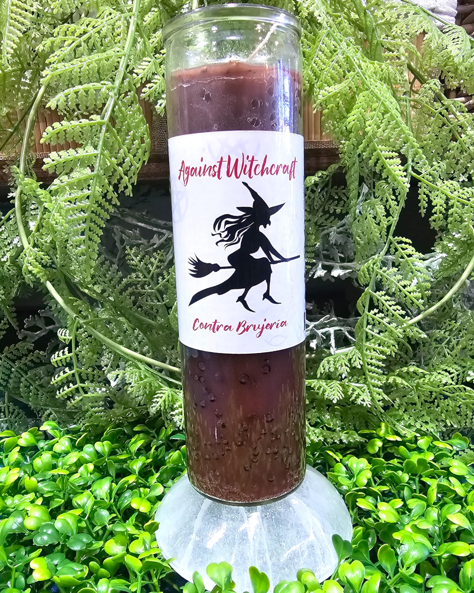 Against Witchcraft Candle | Vela Contra Brujeria Spiritual Prayer Candle 7 Day Candle