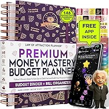 Budget Planner and Monthly Bill Organizer + Cash Envelope Buget Sytem | Finance Planner, Bill Payment Tracker & Money Saving with Panduo App | Money Mindset Journal for Attracting Financial Abundance