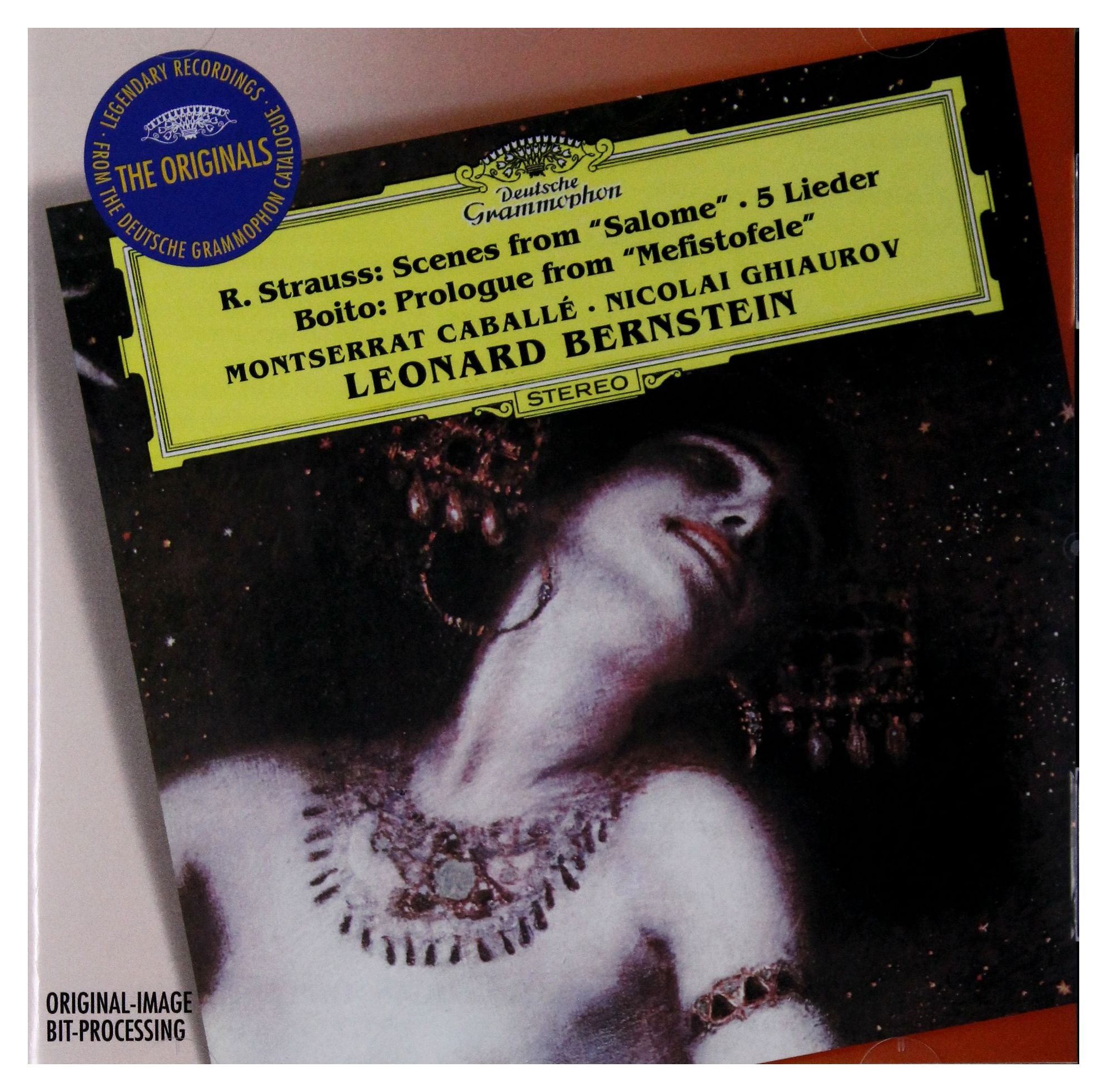 Strauss: Scenes From Salome / 5 Lieder [Audio CD] Ghiaurov; Caballe; Bernstein; Vienna Philharmonic Orchestra; Boito, Arrigo and Bernstein, Leonard