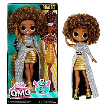 L.O.L. Surprise OMG Fashion Doll Royal Bee With Multiple Surprises