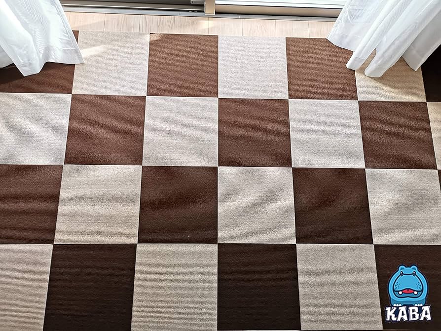 Amazon｜kaba shop タイルカーペット ジョイントマット防音