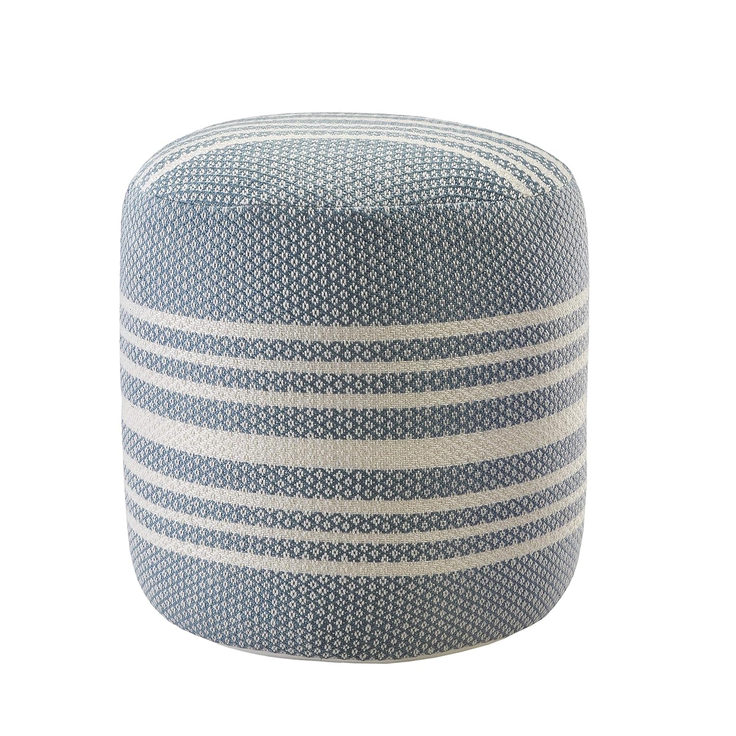 Simple Stripe Indoor Outdoor Pouf Amazon.in Home & Kitchen