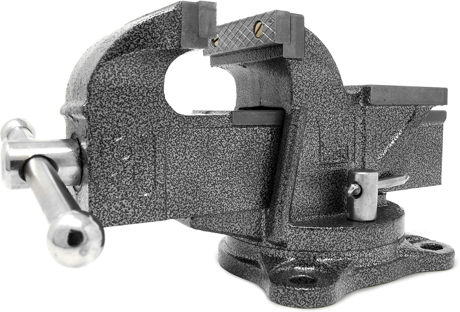 WEN Bench Vise, 3-Inch, Cast Iron with Swivel Base (BV453)
