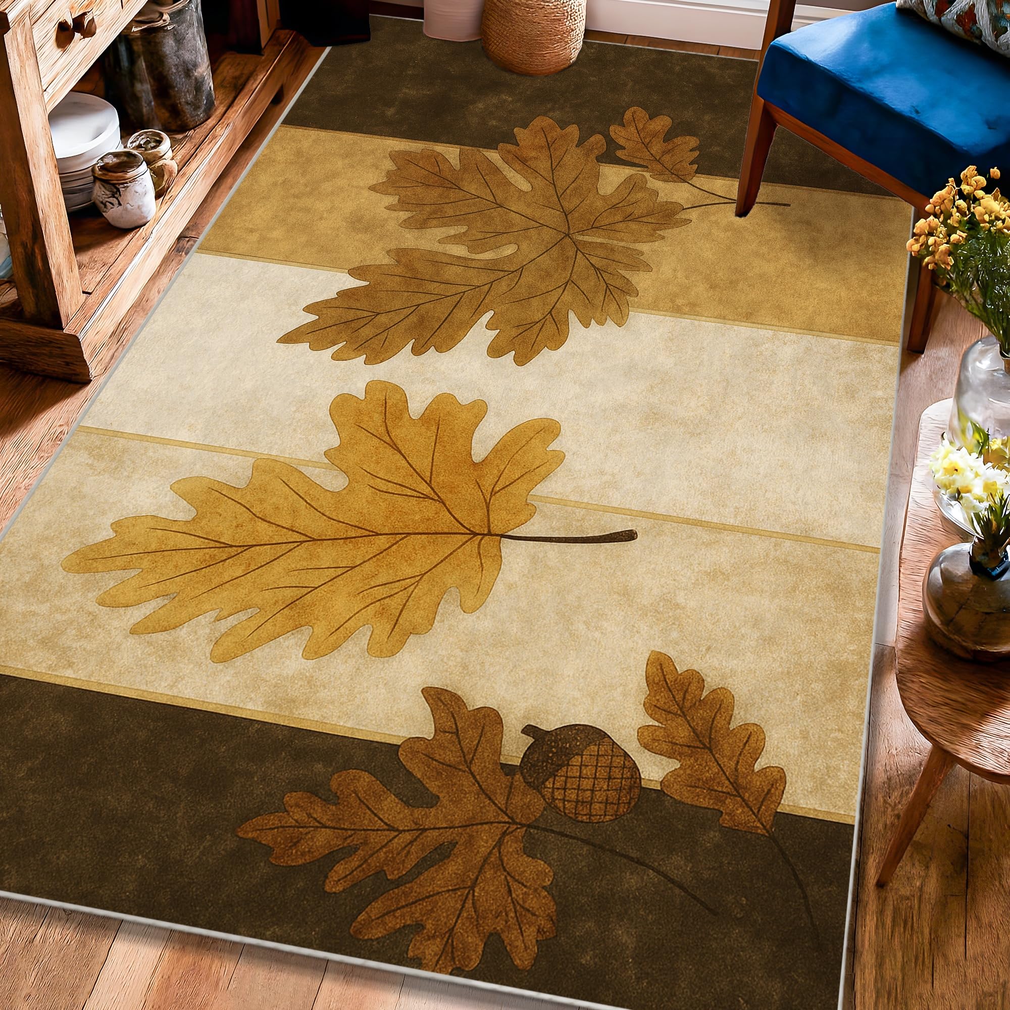 Tapis de sol à poils courts pour salon évitant la poussière et les taches