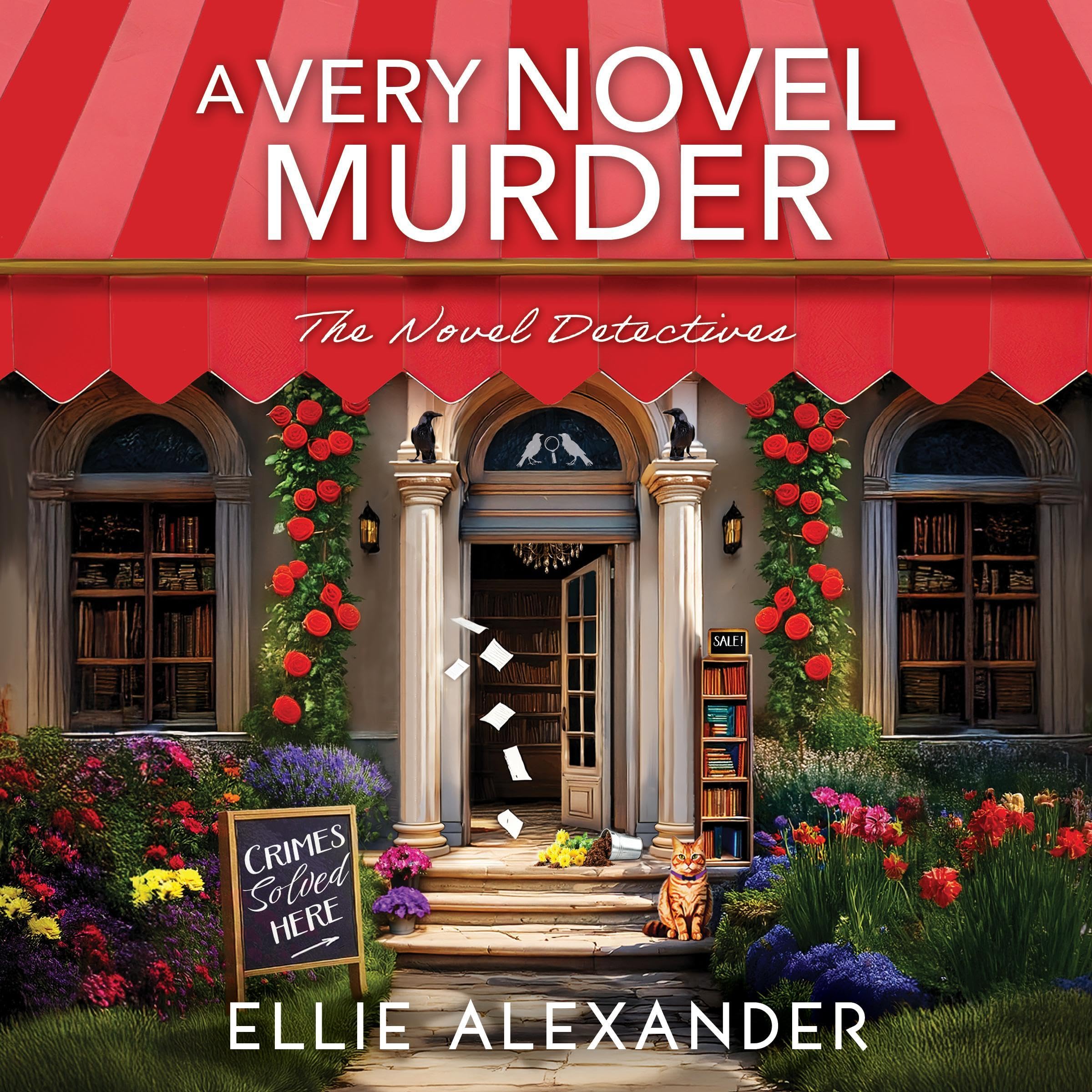 Cover art for A Very Novel Murder
