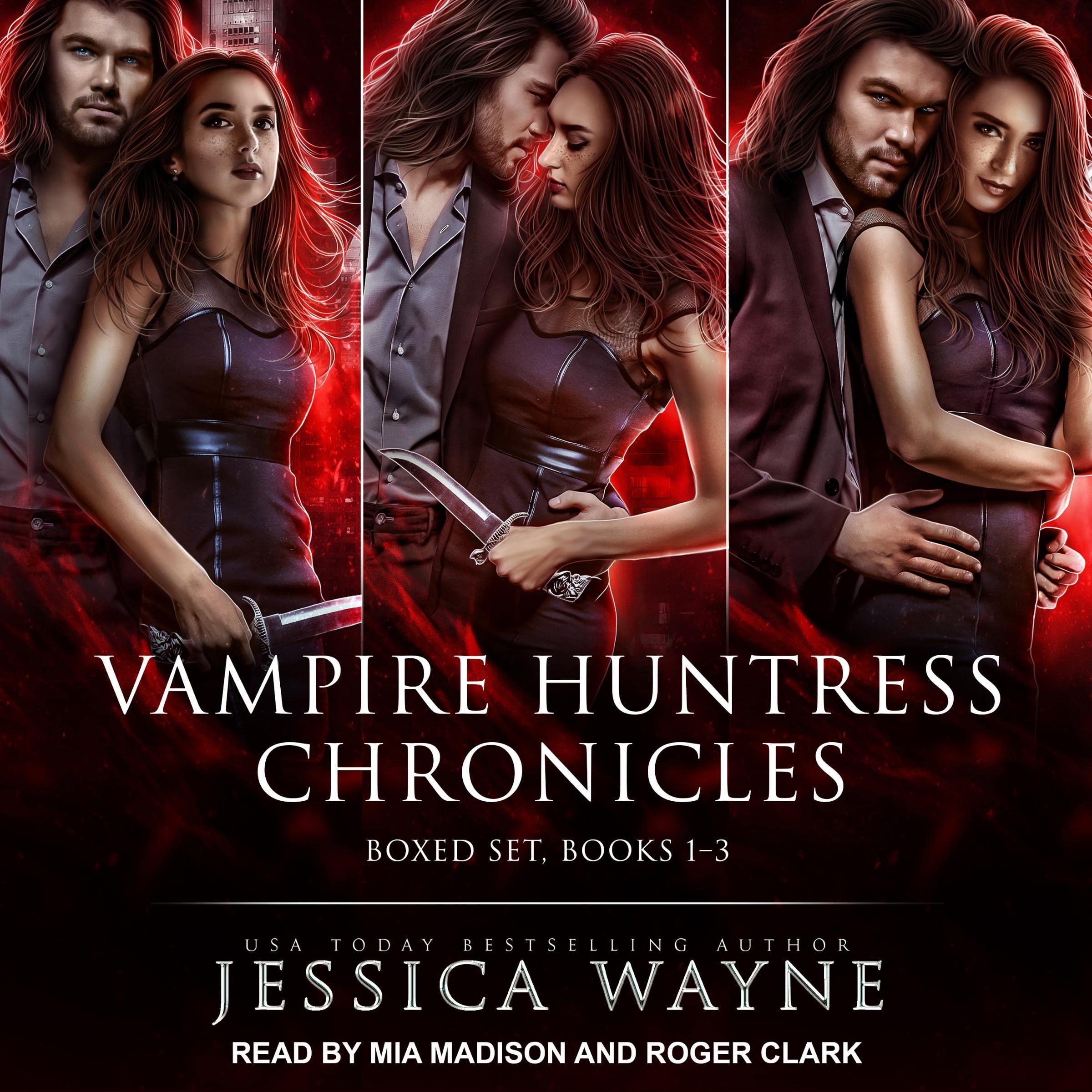 Cover art for Vampire Huntress Chronicles Boxed Set, Books 1-3