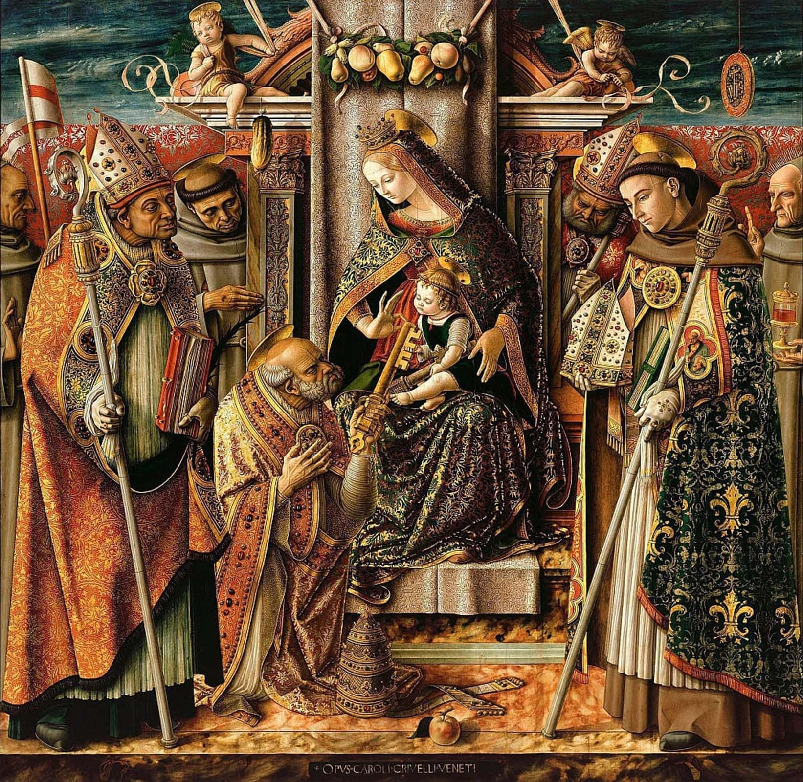Tableaux Graffiti Art Mural Carlo Crivelli Impression Haute Définition - 5