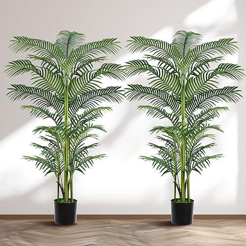 Artificial Palm Tree 6FT, Suntee Faux Plants Indoor and Outdoor