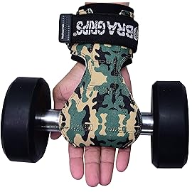 Cobra Grips PRO Weight Lifting Gloves Heavy Duty Straps Alternative Power Lifting Hooks Best for Deadlifts Adjustable Neoprene Padded Wrist Support Bodybuilding (PRO DitGreen)