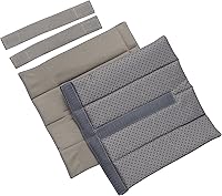 Vista 7 de Hudson Comfort Almohadillas para escalera de litera, tela cepillada suave para comodidad de los pies con puntos antideslizantes en la parte