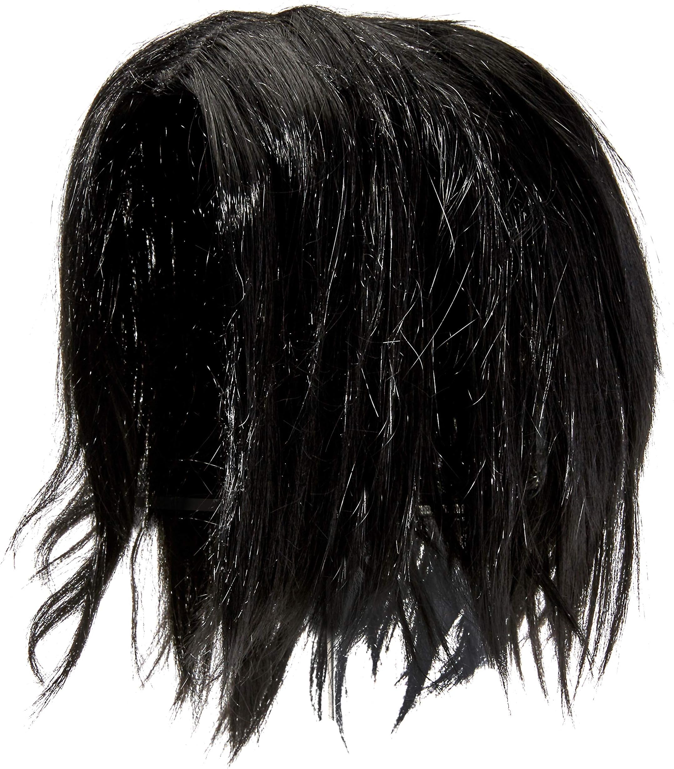 Rubie's Emo Dark Lord Wig, Black, One Size