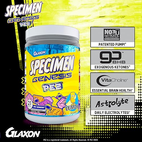 Miniatura 7 de Especimen Full Spectrum High Stimulant Pre-Workout Powder  Energía y Bombas musculares sobrealimentadas + enfoque e hidratación  Grandes sabores