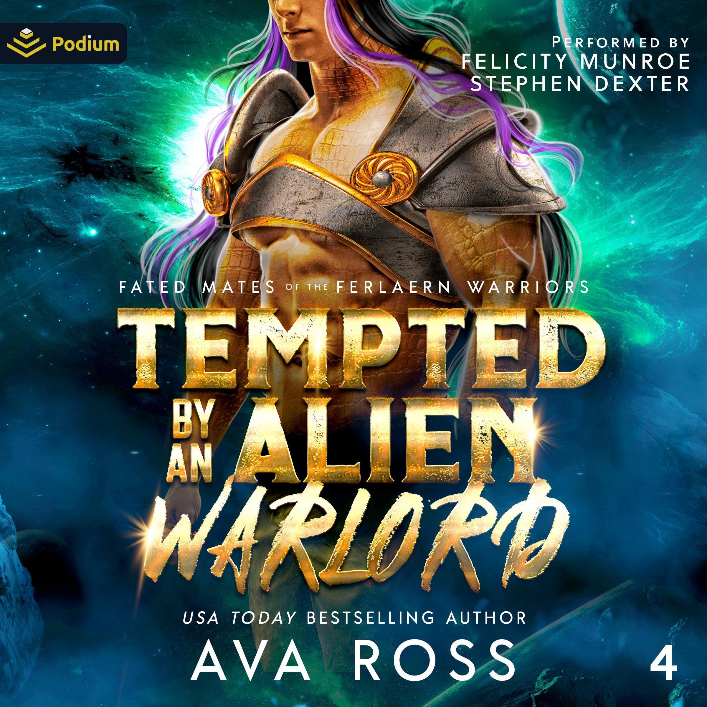 Cover art for Tempted by an Alien Warlord
