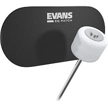 Evans EQPB2 Double Patch Black