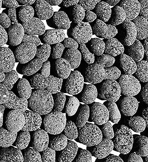 Black Lava Rocks for Fire Pit - 2 to 3 inch - 10 lbs - Gas Fireplace Roc...