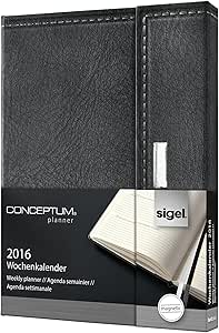 SIGEL C2319 Agenda Semainier Conceptum 2023, Disposition