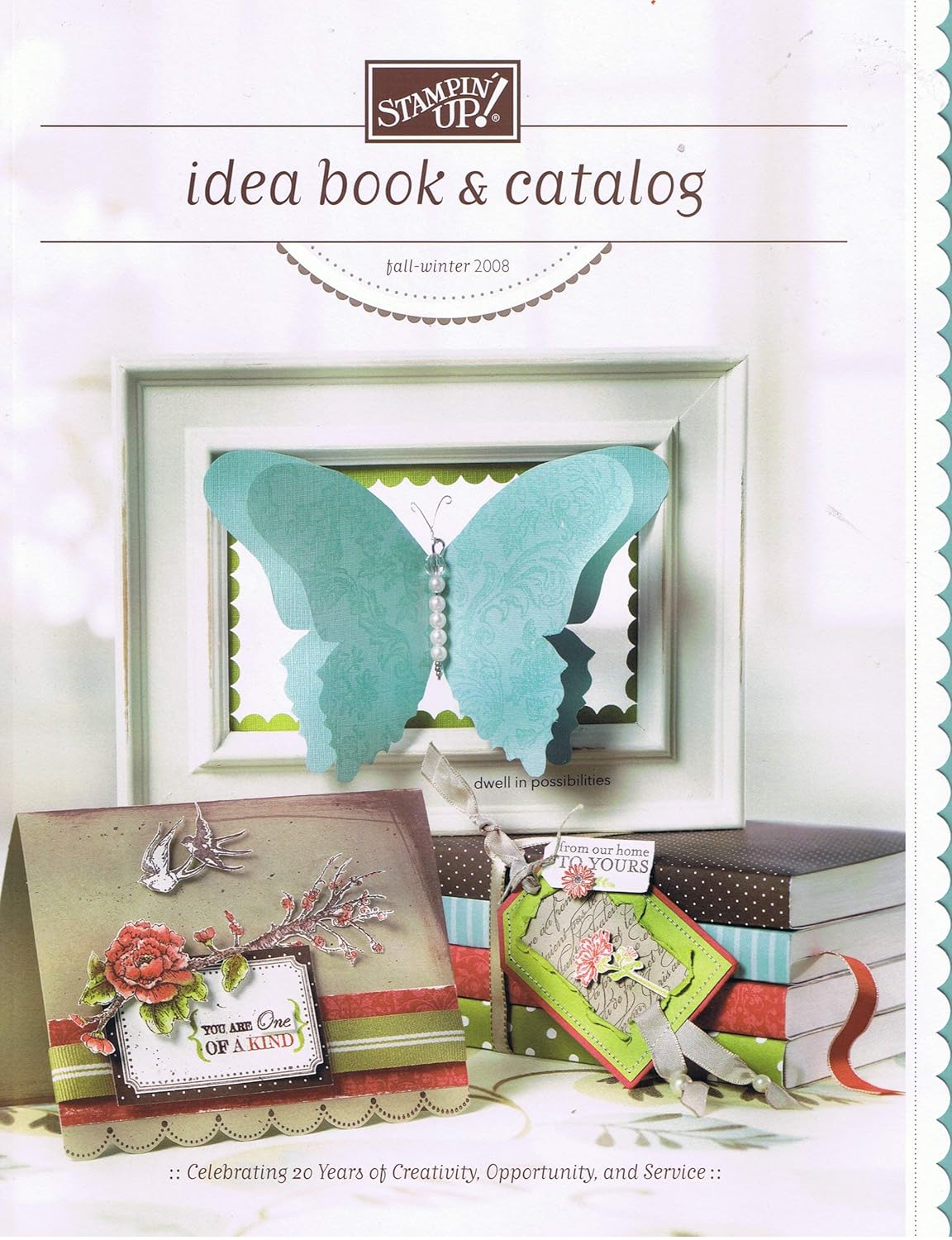 Stampin' Up! Idea Book & Catalog, Fall Winter 2008 Shelli Gardner