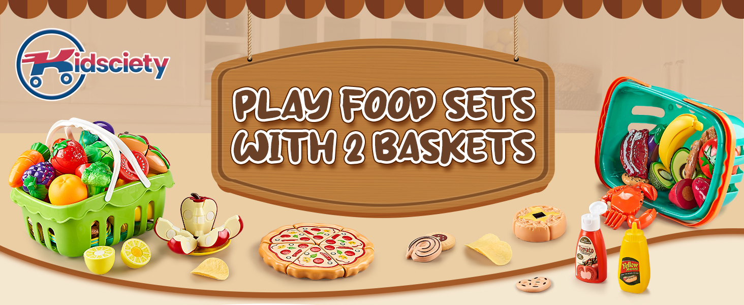 Ensembles d'Aliments de Jeu, Jouets de Cuisine, Ensemble de Cuisine pour Filles de 3 Ans, Accessoires de Cuisine en Bois pour Jeu d'Imitation pour Enfants, Aliments à Découper, Jouets de Faux Aliments Ensembles d'Aliments de Jeu, Jouets de Cuisine, Ensemble de Cuisine pour Filles de 3 Ans, Accessoires de Cuisine en Bois pour Jeu d'Imitation pour Enfants, Aliments à Découper, Jouets de Faux Aliments