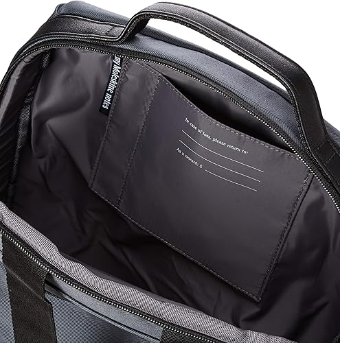 Miniatura 5 de Moleskine() Bolsa de negocios ET9NBDBV15 para hombre, almacenamiento para laptop de 15 pulgadas, mochila, repelente al agua, Gris (Dk Grey)