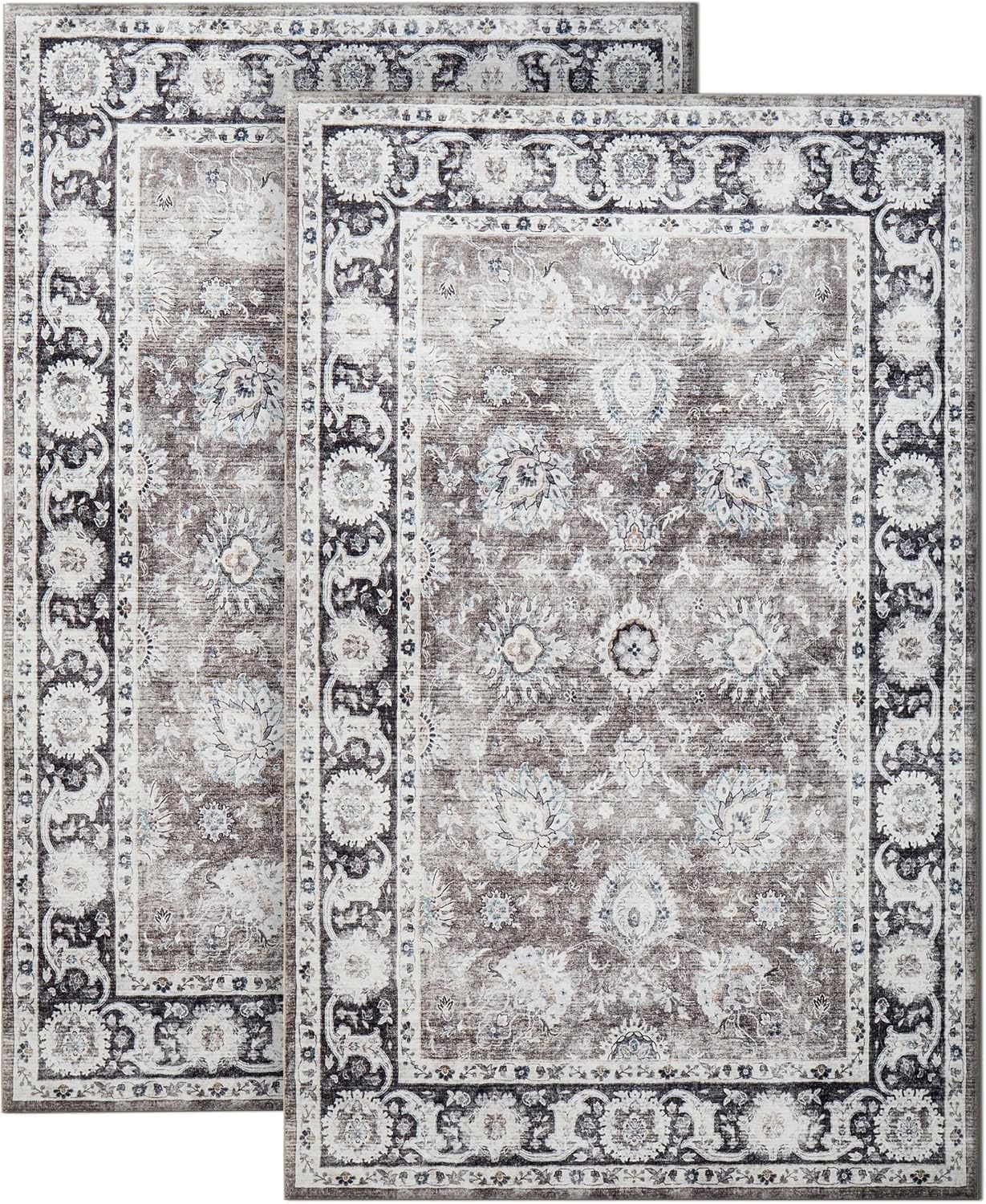 BedLooms Door Mat 40x60 cm 2 Pack Non Slip Heavy Duty Indoor Outdoor