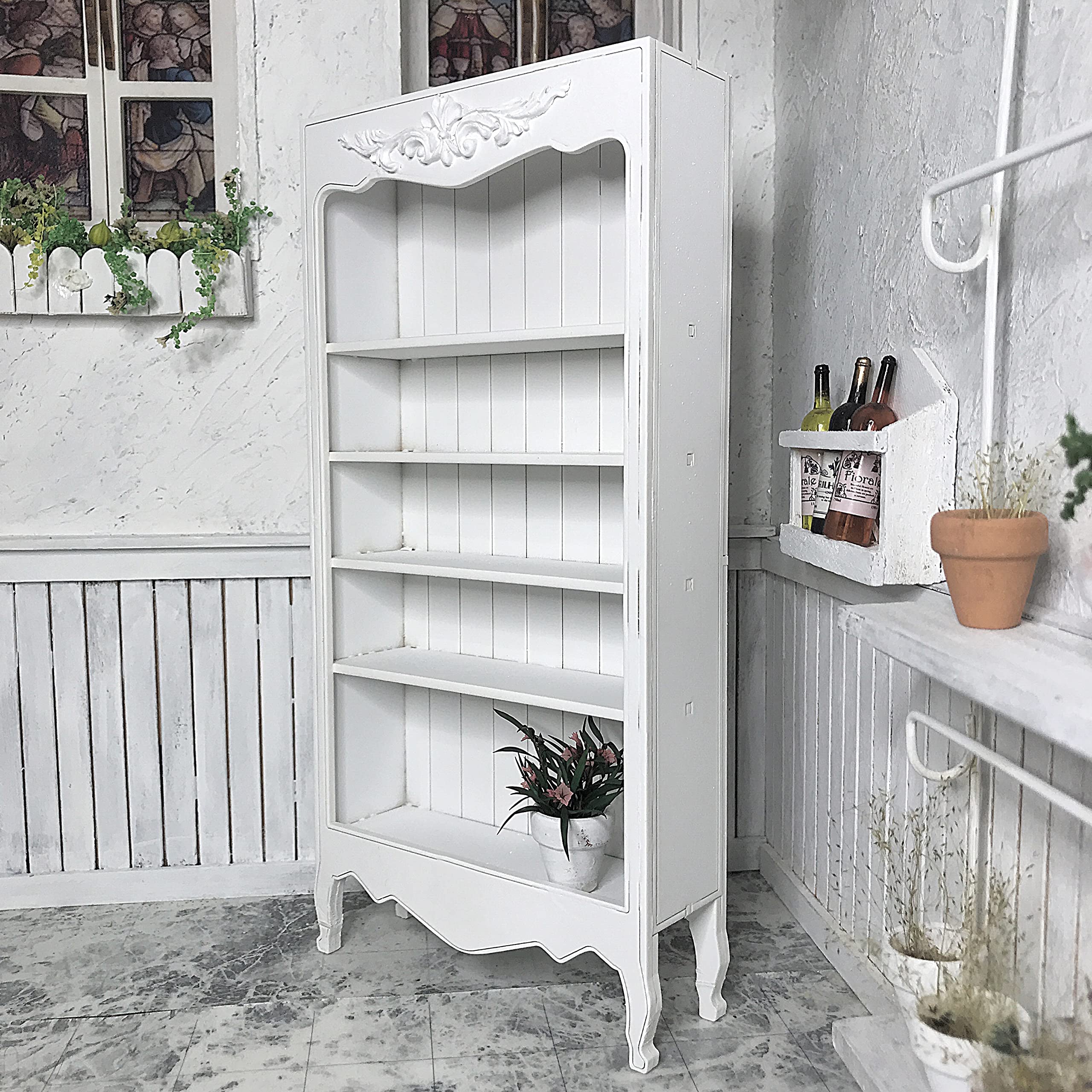 Amazon | 本棚 book shelf case 1/6 ドールハウス ミニチュア 日本製