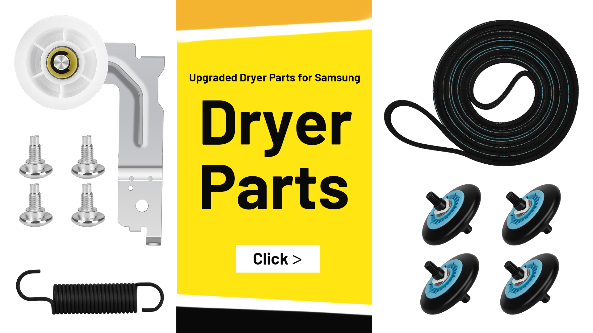 Amazon.com: Upgraded Dryer Parts for Samsung. Dryer Roller