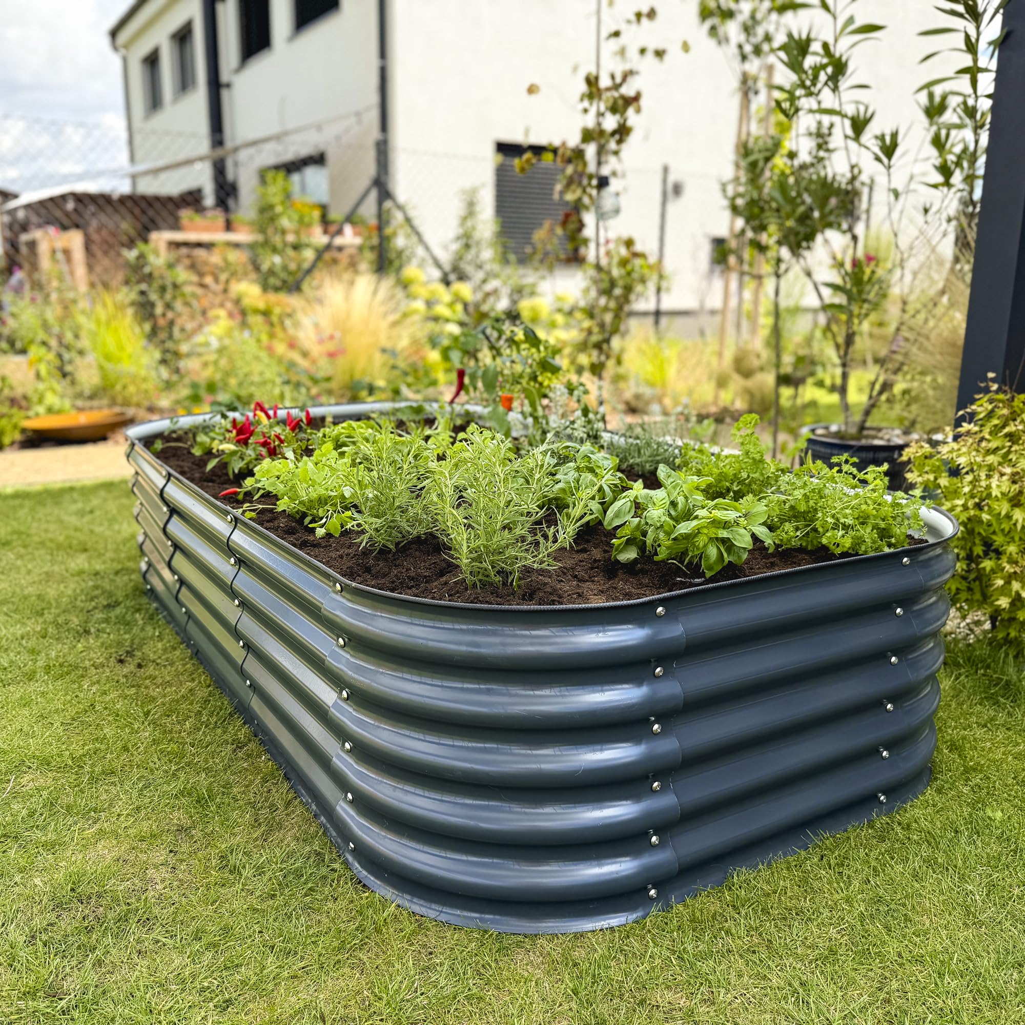 Jardinière Surélevée Urban Gardening FSC®  HxlxP  90 X 49 5 X 42 Cm