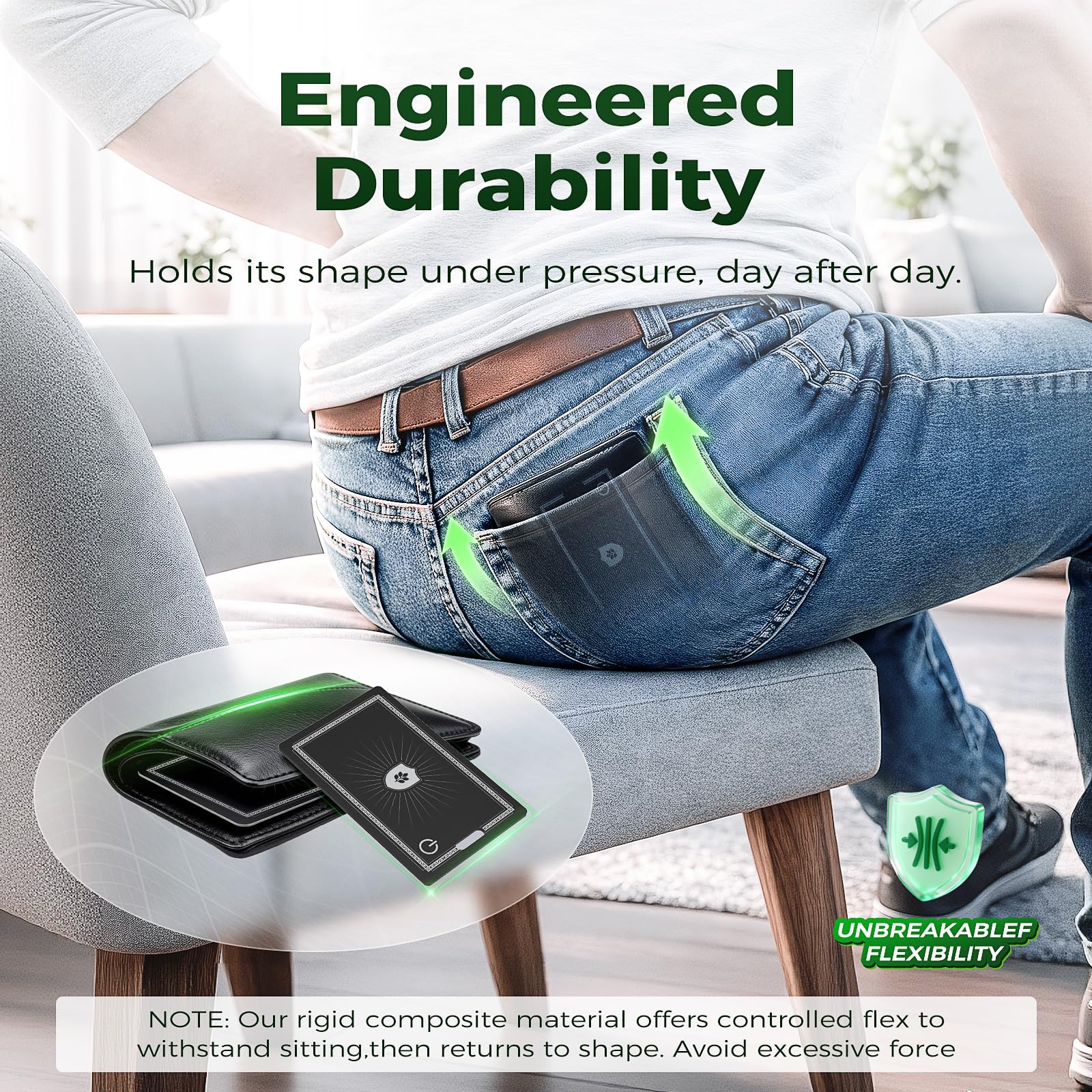 Card Tracker per Apple Find My (solo iOS) – Tracker Bluetooth ultra sottile ricaricabile, impermeabile IP68 e localizzatore di oggetti per chiavi, portafogli, borse, passaporto, etichette per bagagli