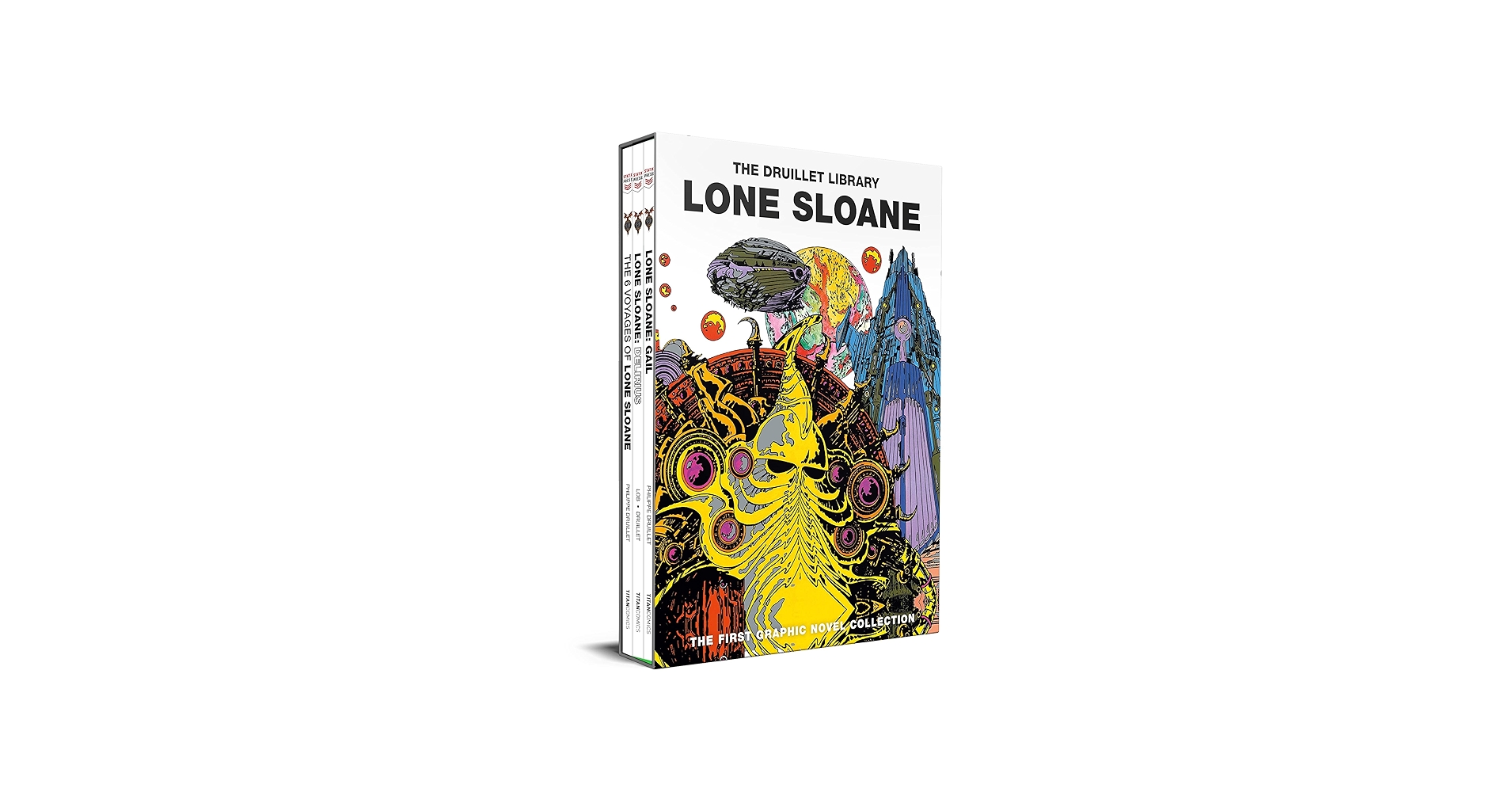 ローン・スローン = LONE SLOANE　フィリップ・ドリュイエ Amazon.com: The 6 Voyages of Lone Sloane (The Philippe