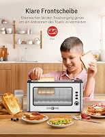 Paris Rhône 2 szeletes kenyérpirító, extra széles nyílással, rozsdamentes acél, 6 pirítási fokozat, 1000W, kiolvasztás és melegítés funkcióv 2