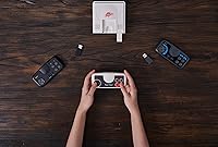 Vista 6 de 8Bitdo PCE 2.4G Wireless Gamepad for PC Engine Mini, PC Engine CoreGrafx Mini, TurboGrafx-16 Mini & Nintendo Switch (PCE Edition)