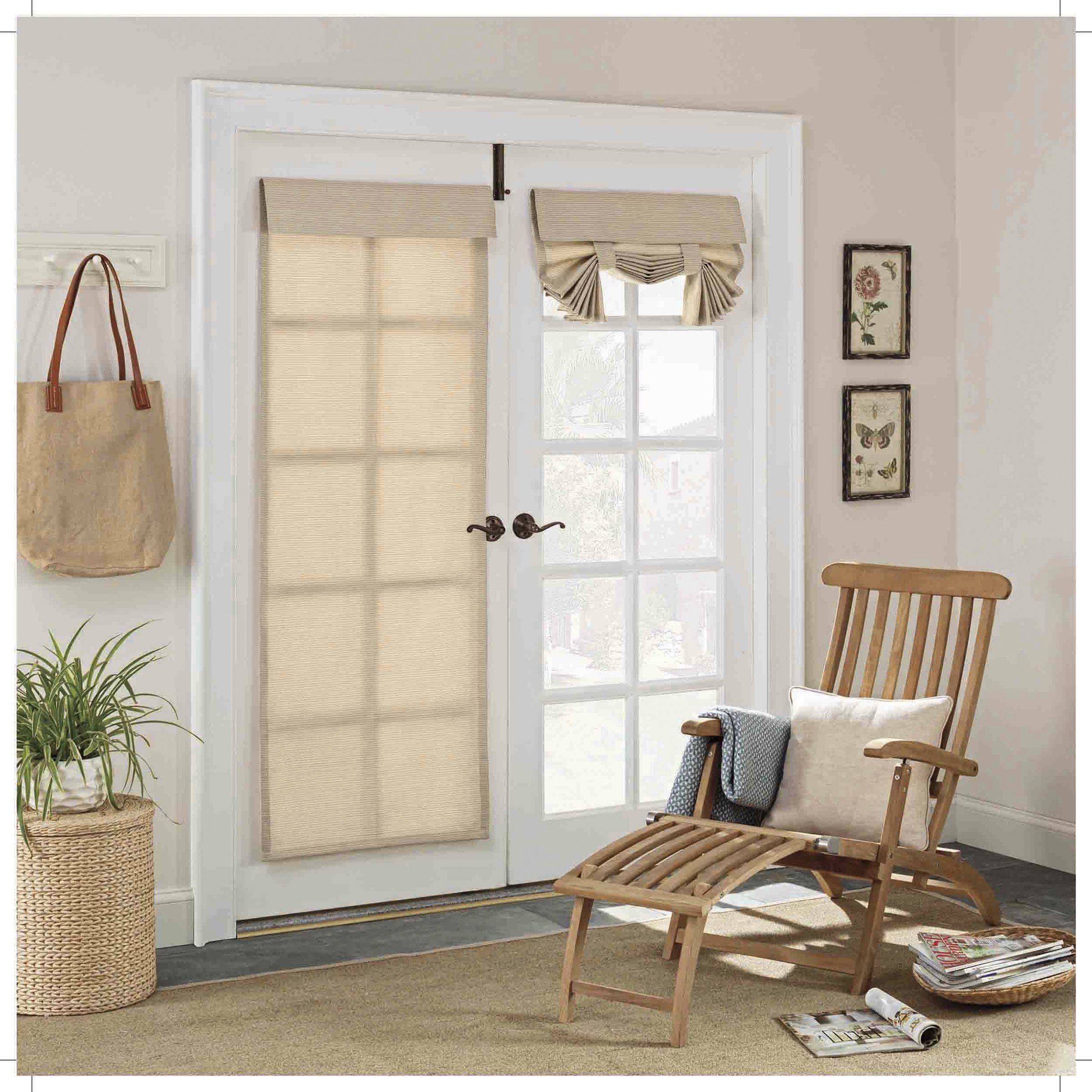 French Door Curtains Velcro Curtains & Drapes
