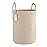 XUANGUO Cotton Rope Laundry Basket Hamper for Clothes Woven Storage Basket for Living Room Bedroom Boho Tall Rope Baskets for Blanket Toys Pillow Towels Baby Nursery Hamper Bin Large oatmeal