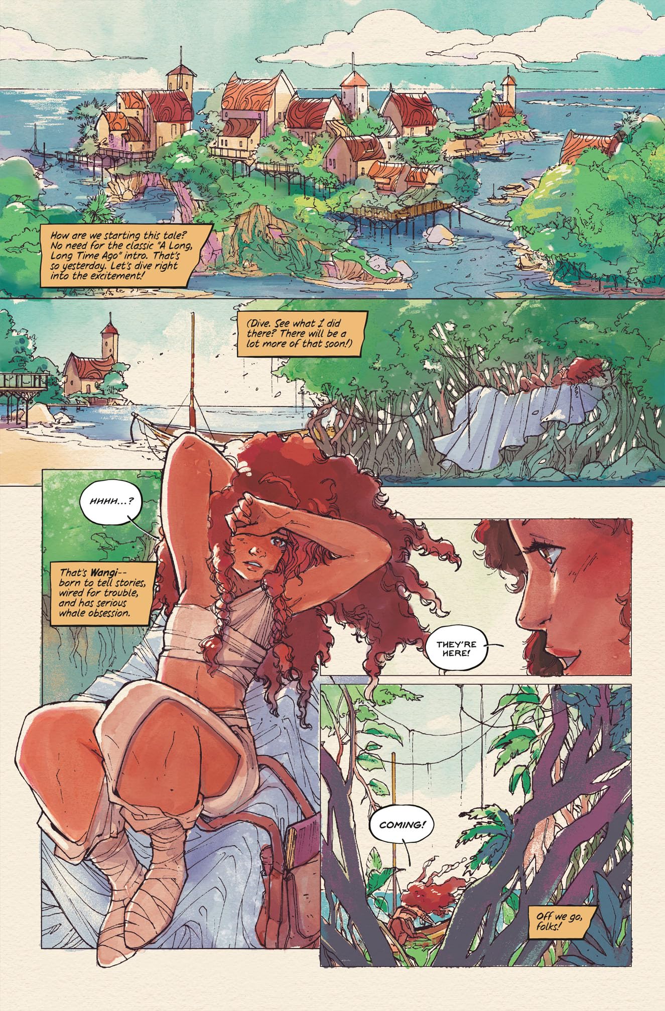 The Girl Who Draws on Whales