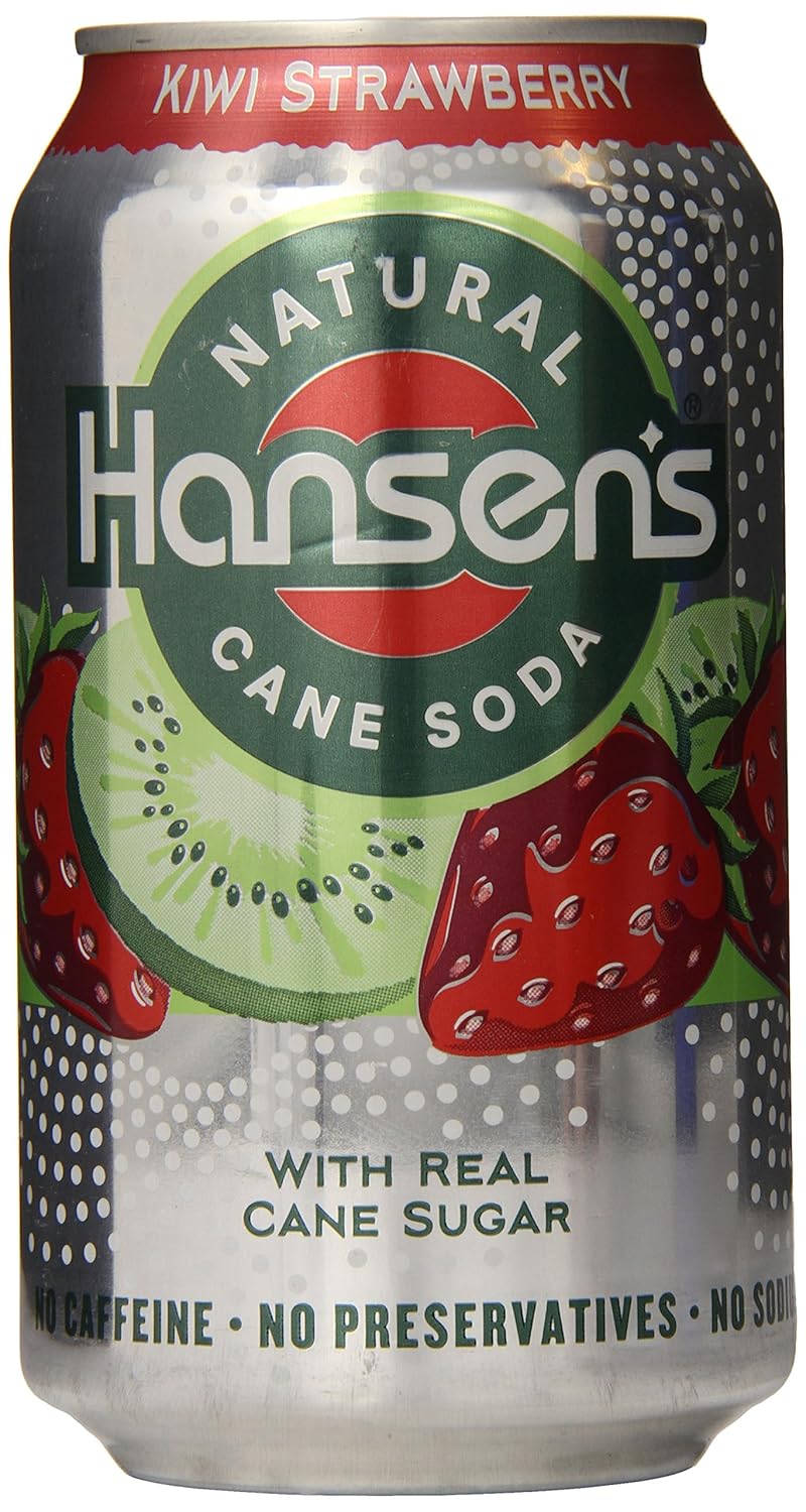Hansen's Beverages Soda, 12 Ounce (Pack of 4) Soda Soft